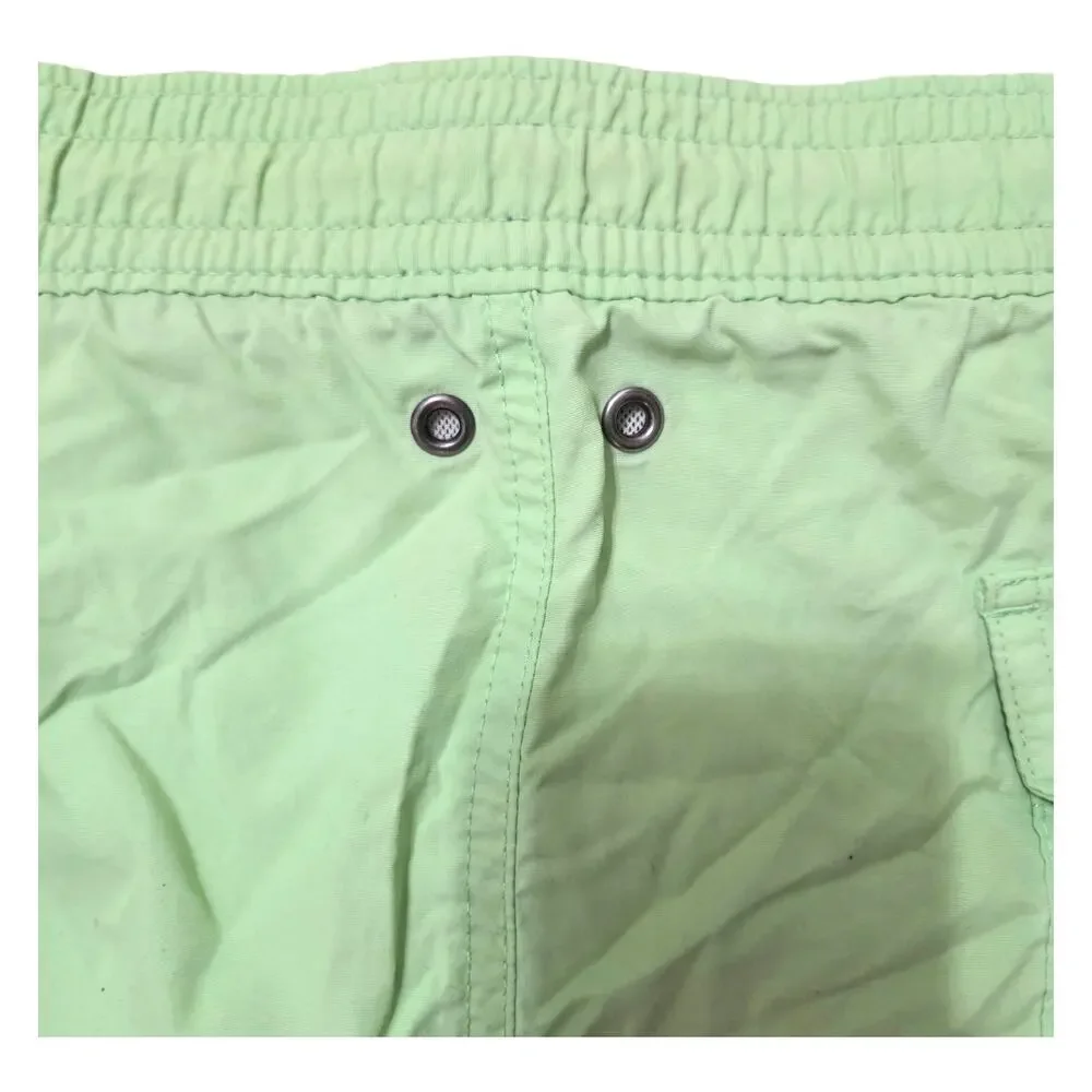 Polo Ralph Lauren Men's Large Swim Trunks Mint Green Board Shorts Pony Logo L